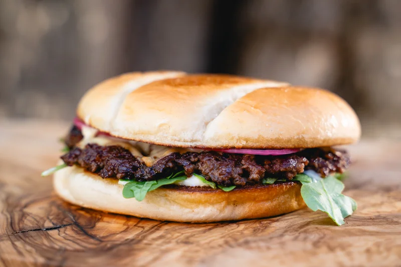 Szarvasgombás Burger 1 Szarvasgombás Burger